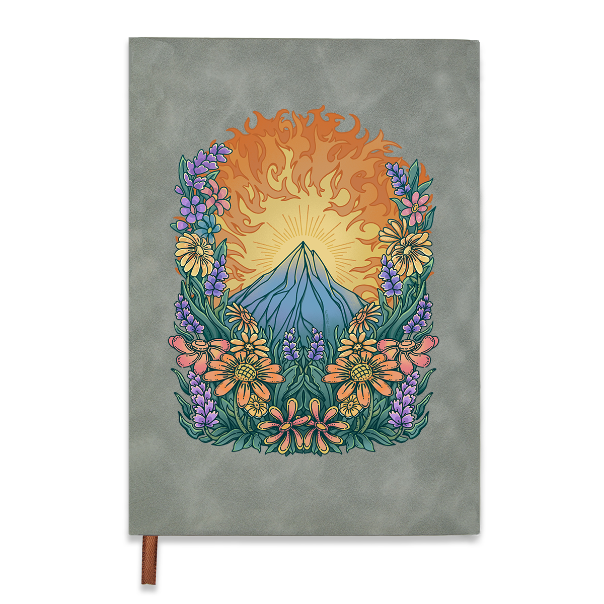 Freeleaf Rekindled Hope National Park Vintage Leather Journal Notebook