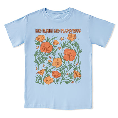 Freeleaf No Rain No Flowers Unisex Tee