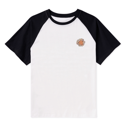 Wander In The Forest Raglan Short Sleeve Top