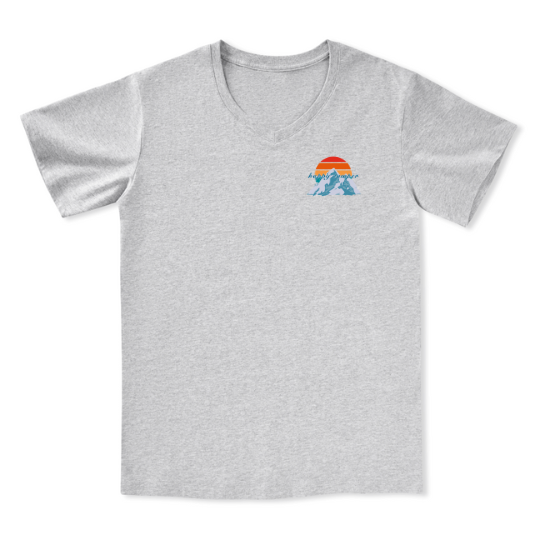 Happy Camper V-neck Tee