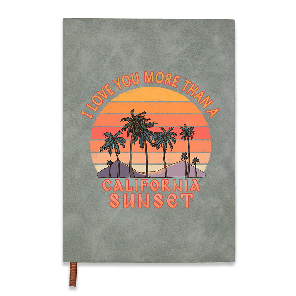 Freeleaf Sunset Reverie Vintage Leather Journal Notebook
