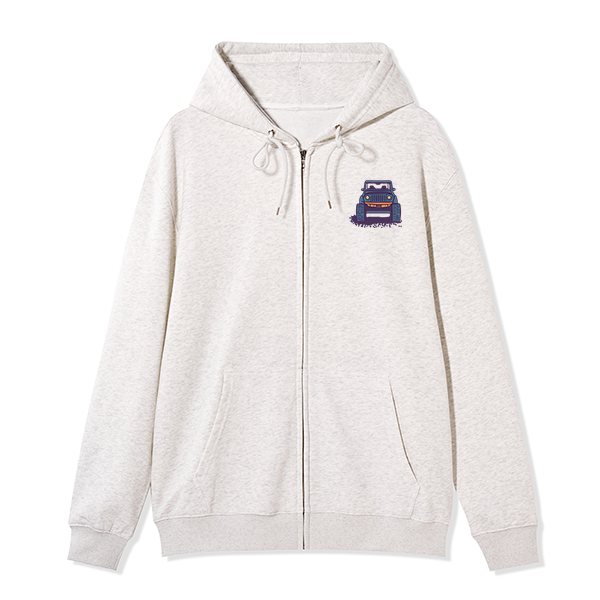 freeleaf-go-hiking-with-music-unisex-fleece-full-zip-hoodie