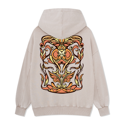 Freeleaf Golden Glow Unisex Nature Inspired Hoodie