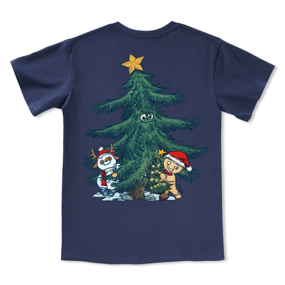 Merry Christmas V-neck Tee