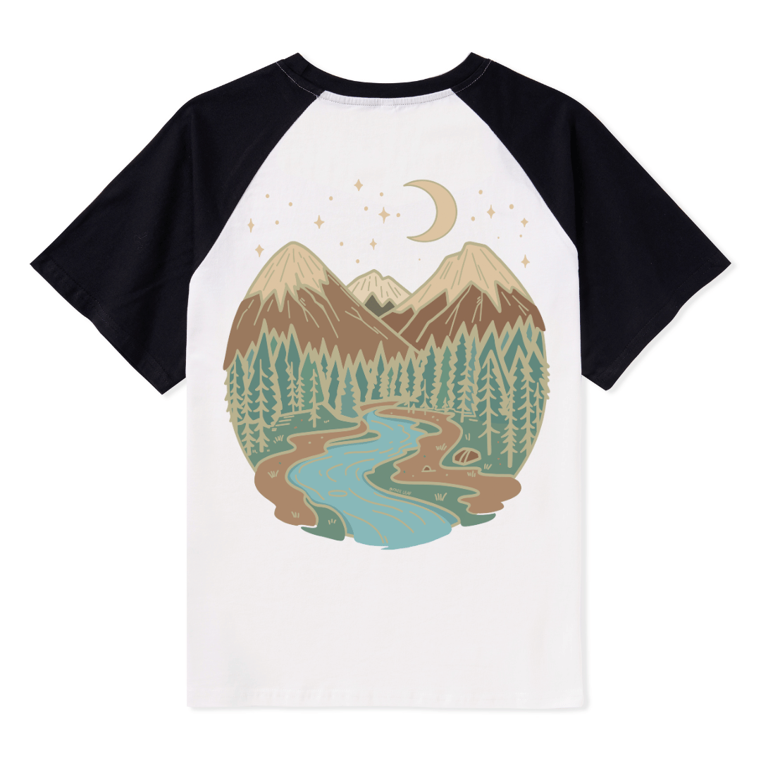 Dreamland Raglan Short Sleeve Top