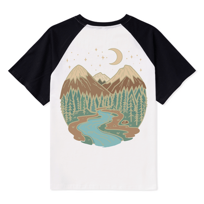 Dreamland Raglan Short Sleeve Top