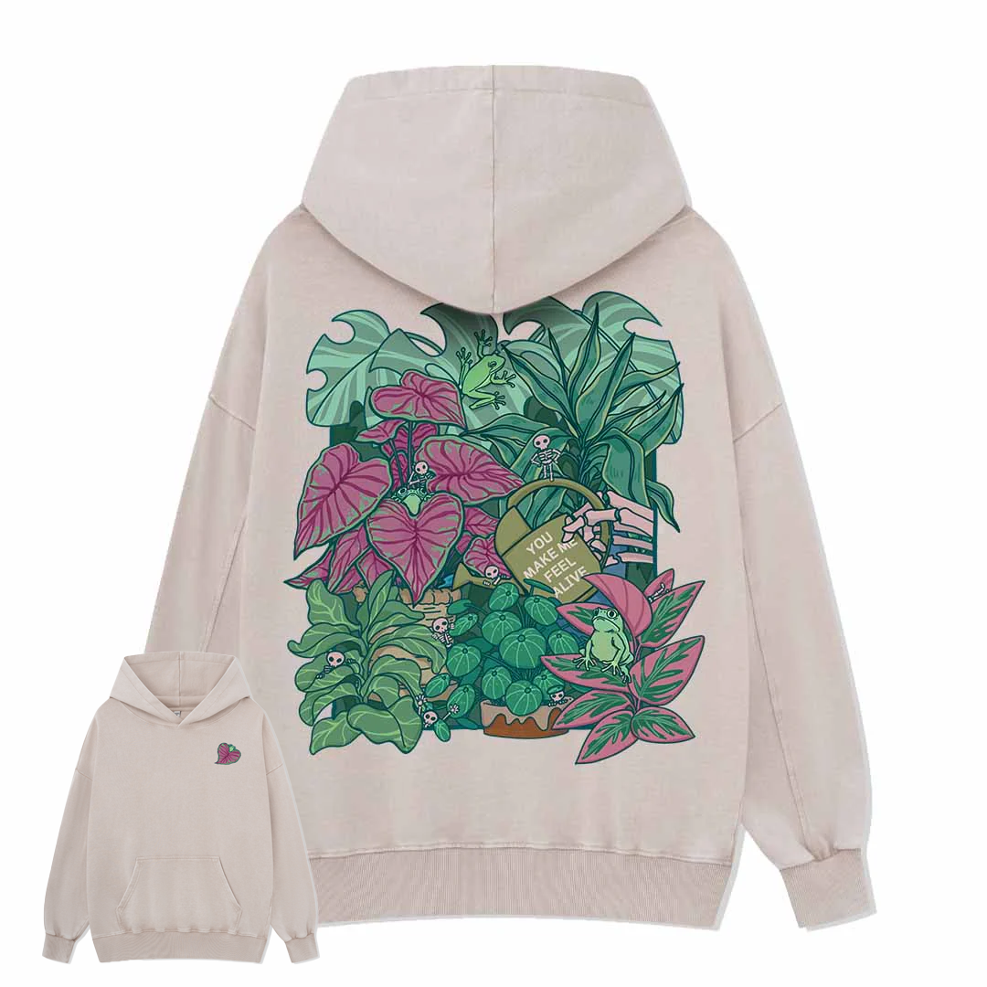 Freeleaf You Make Me Feel Alive Unisex Hoodie