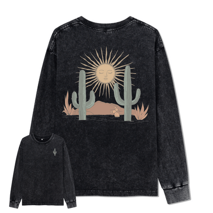 Saguaro National Park Washed Long Sleeve Top