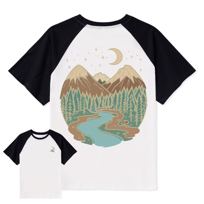 Dreamland Raglan Short Sleeve Top