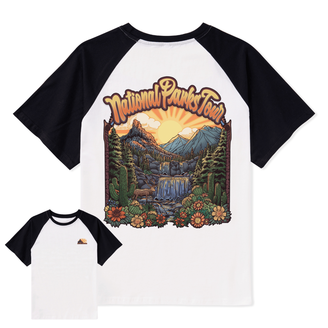 National Parks Tour Raglan Short Sleeve Top