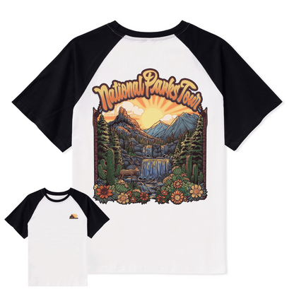 National Parks Tour Raglan Short Sleeve Top