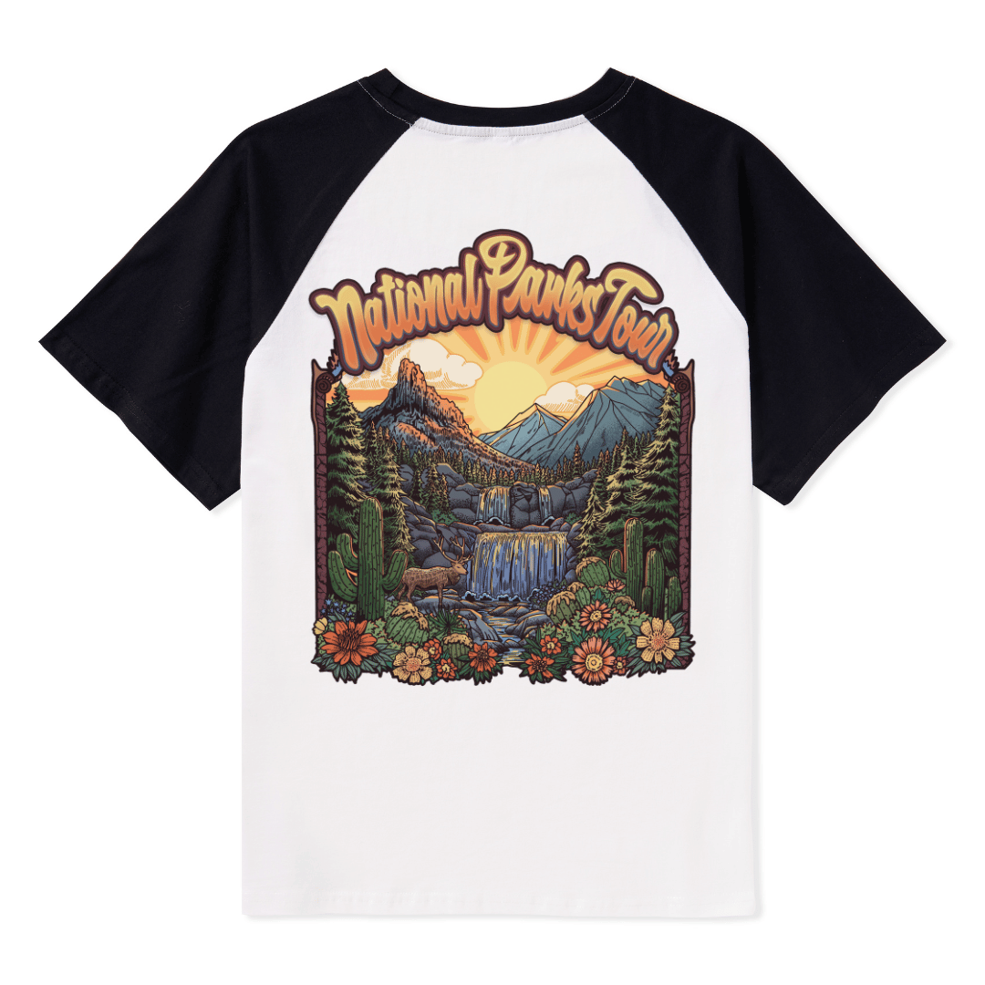 National Parks Tour Raglan Short Sleeve Top