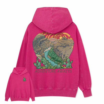 Big Bend National Park Washed Hoodie