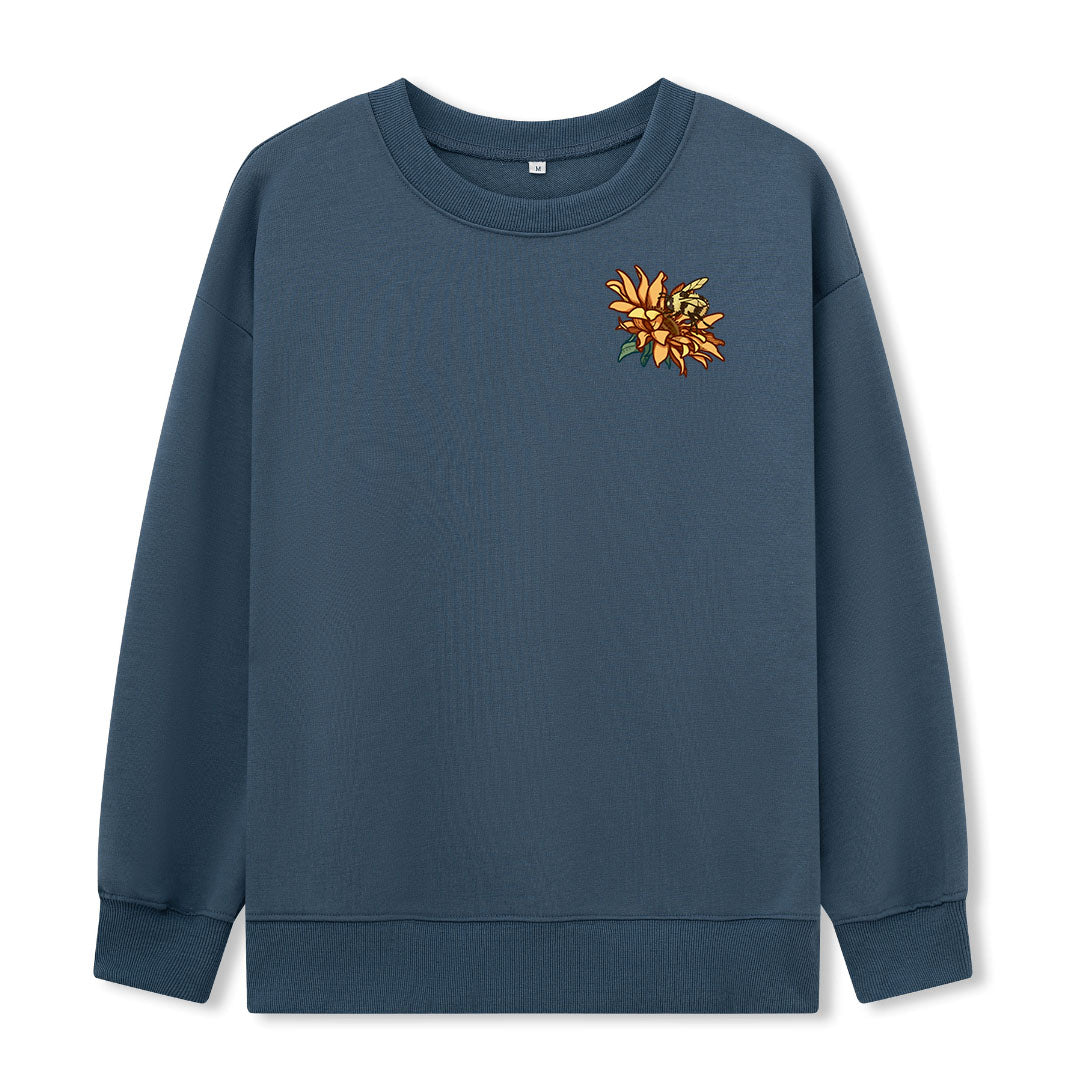 Freeleaf Sunshine Makes Me Happy Unisex Sweatshirt