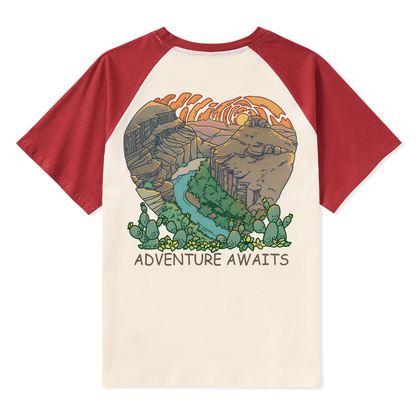 Big Bend National Park Raglan Short Sleeve Top