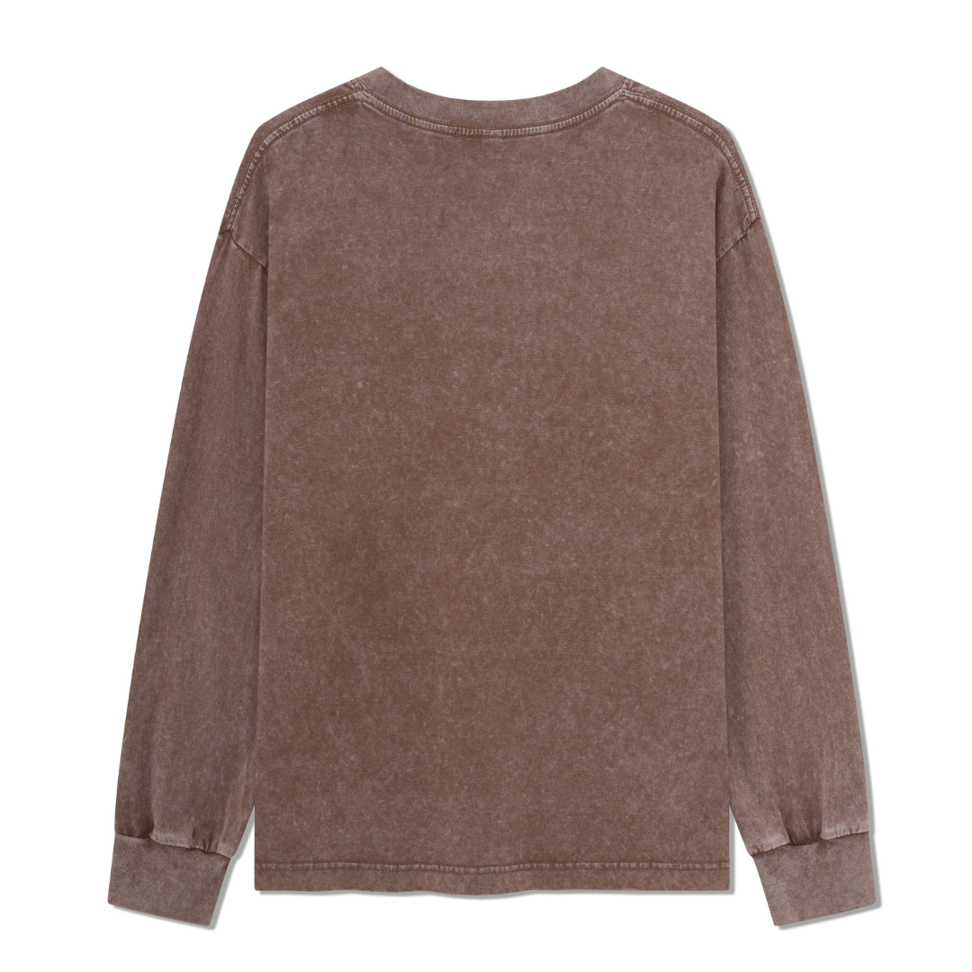 Yellowstone Christmas Wonderland Washed Long Sleeve Top