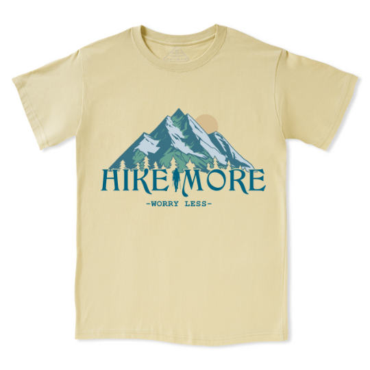 Hike More Front-printed Tee