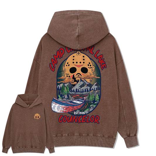 Camp Crystal Lake Washed Hoodie