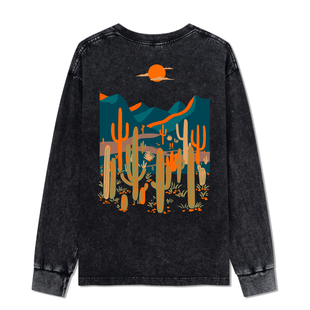 Desert Miracle Washed Long Sleeve Top