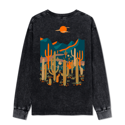 Desert Miracle Washed Long Sleeve Top