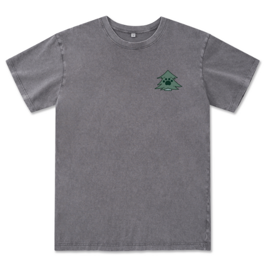 Hiking & Dogs Adventure Washed Tee