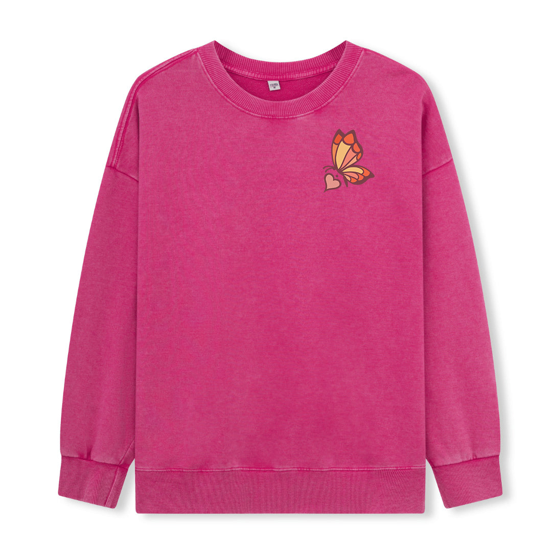 Freeleaf Elf Viligis Unisex Nature Inspired Washed Sweatshirt