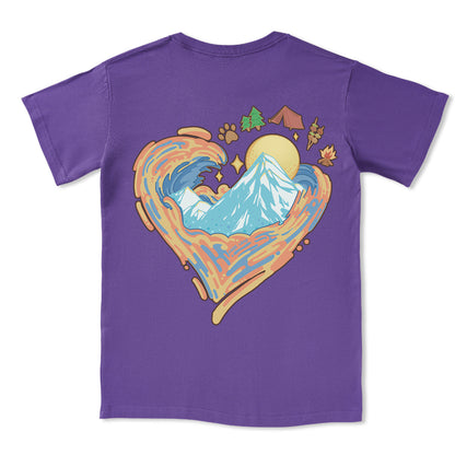 Freeleaf Heart of Wilderness Camping Tee