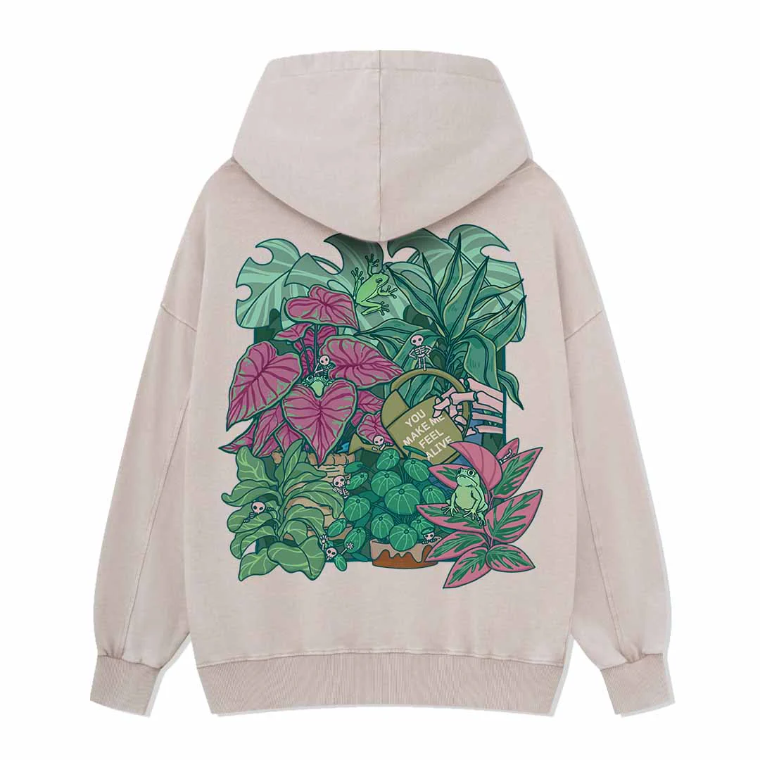 Freeleaf You Make Me Feel Alive Unisex Hoodie