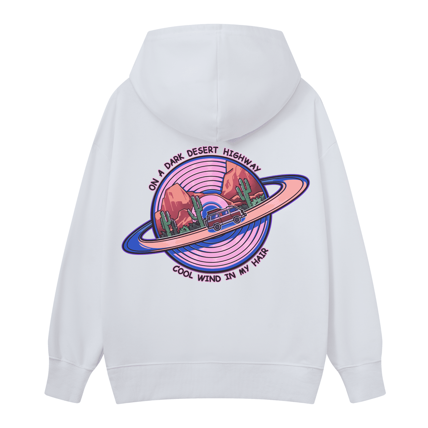 On A Dark Desert Highway Hoodie