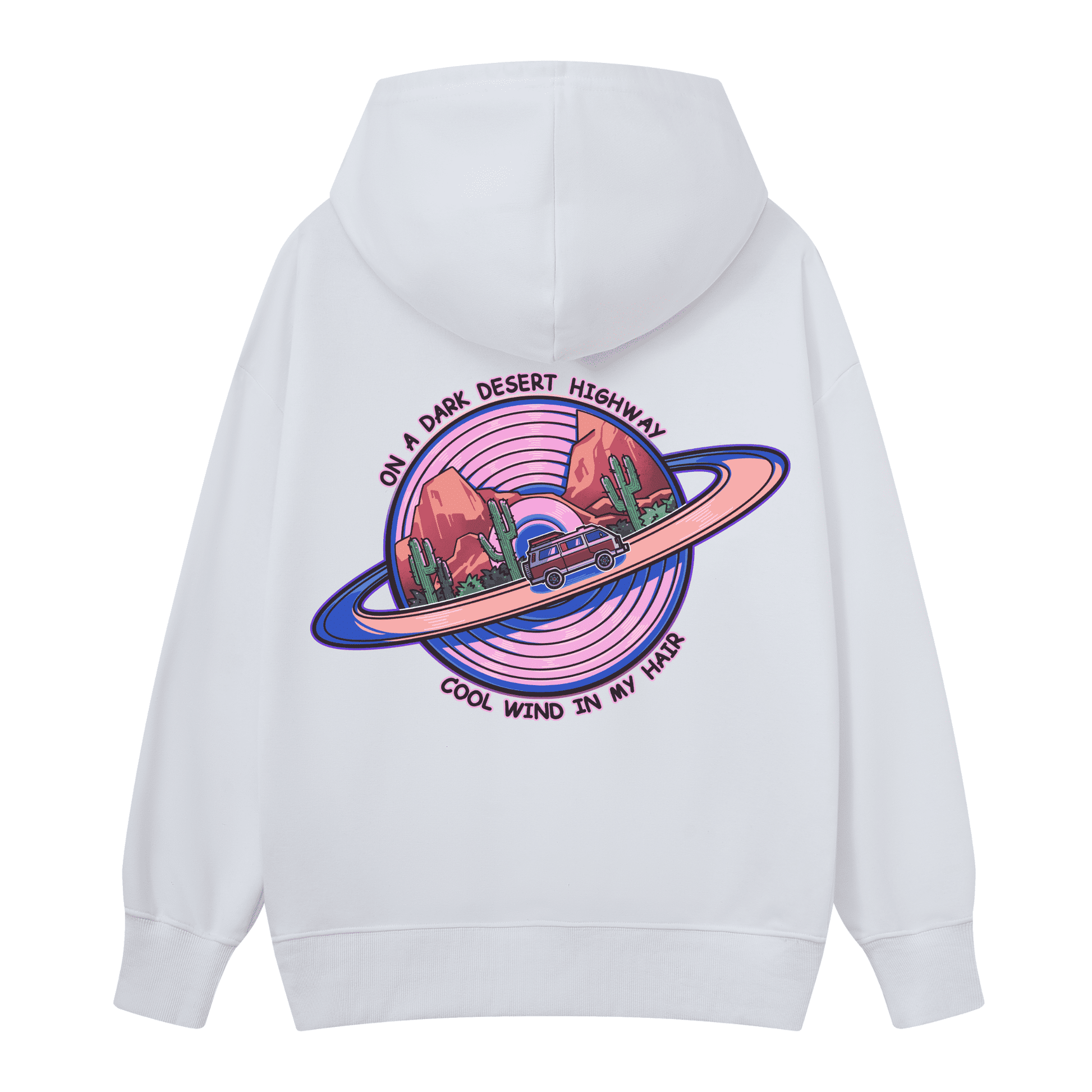 On A Dark Desert Highway Hoodie