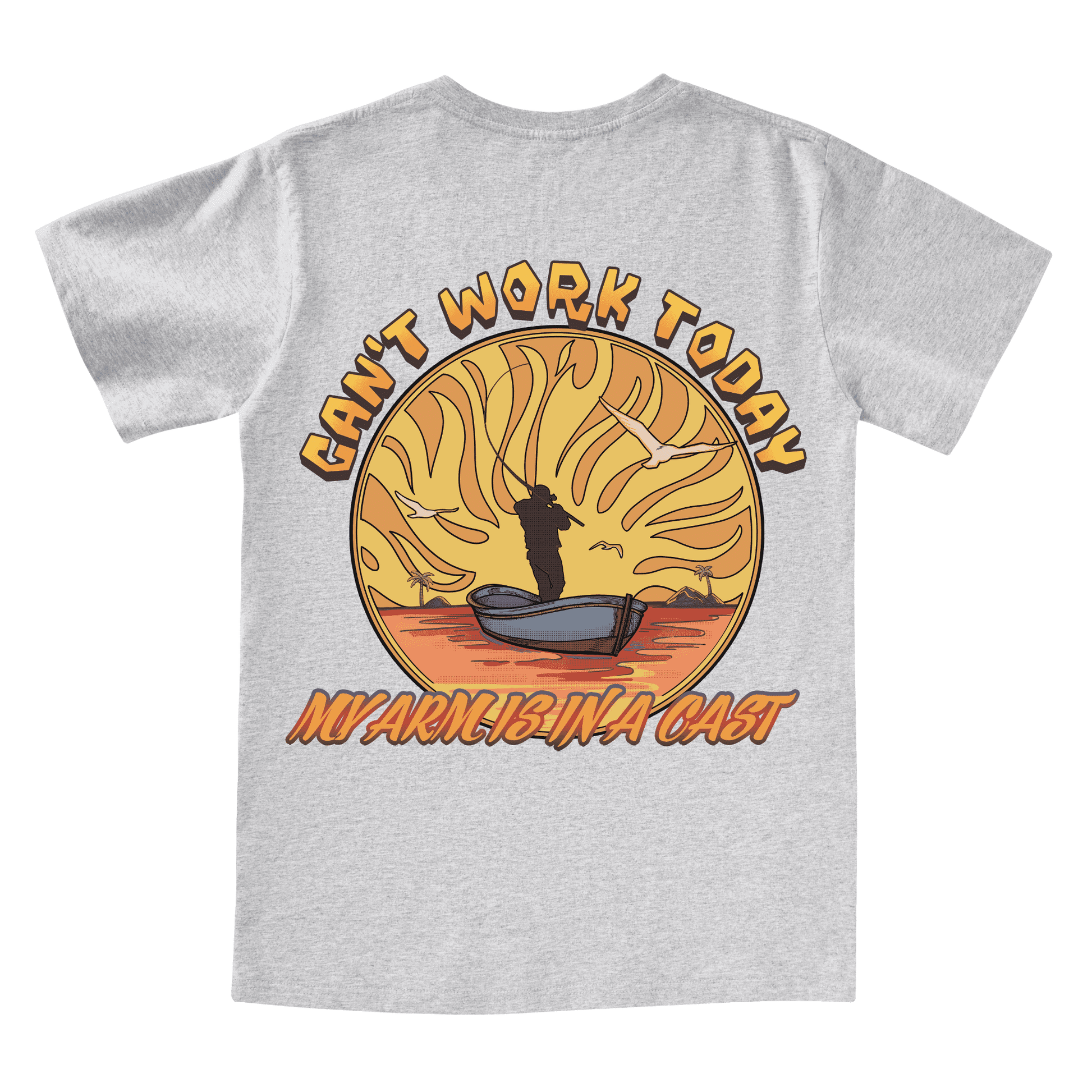 Can't Work Today V neck Tee
