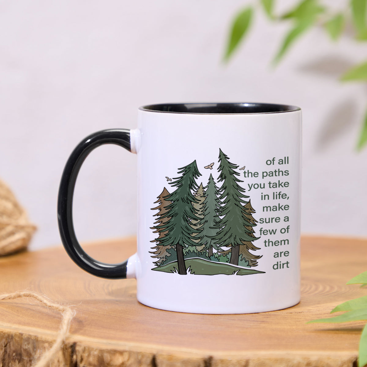 Freeleaf Path Of Life Colorful Ceramic Mug