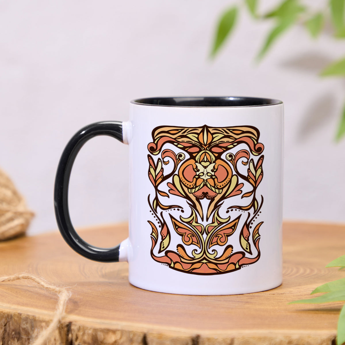 Freeleaf Golden Glow Colorful Ceramic Mug
