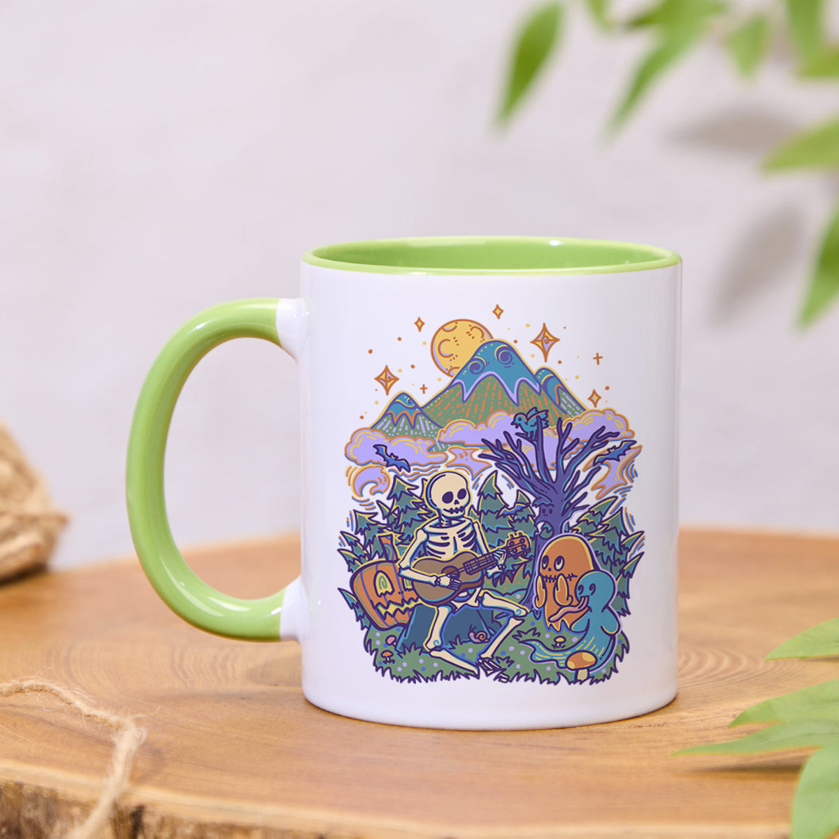 Freeleaf Fairy Tale Halloween Colorful Ceramic Mug