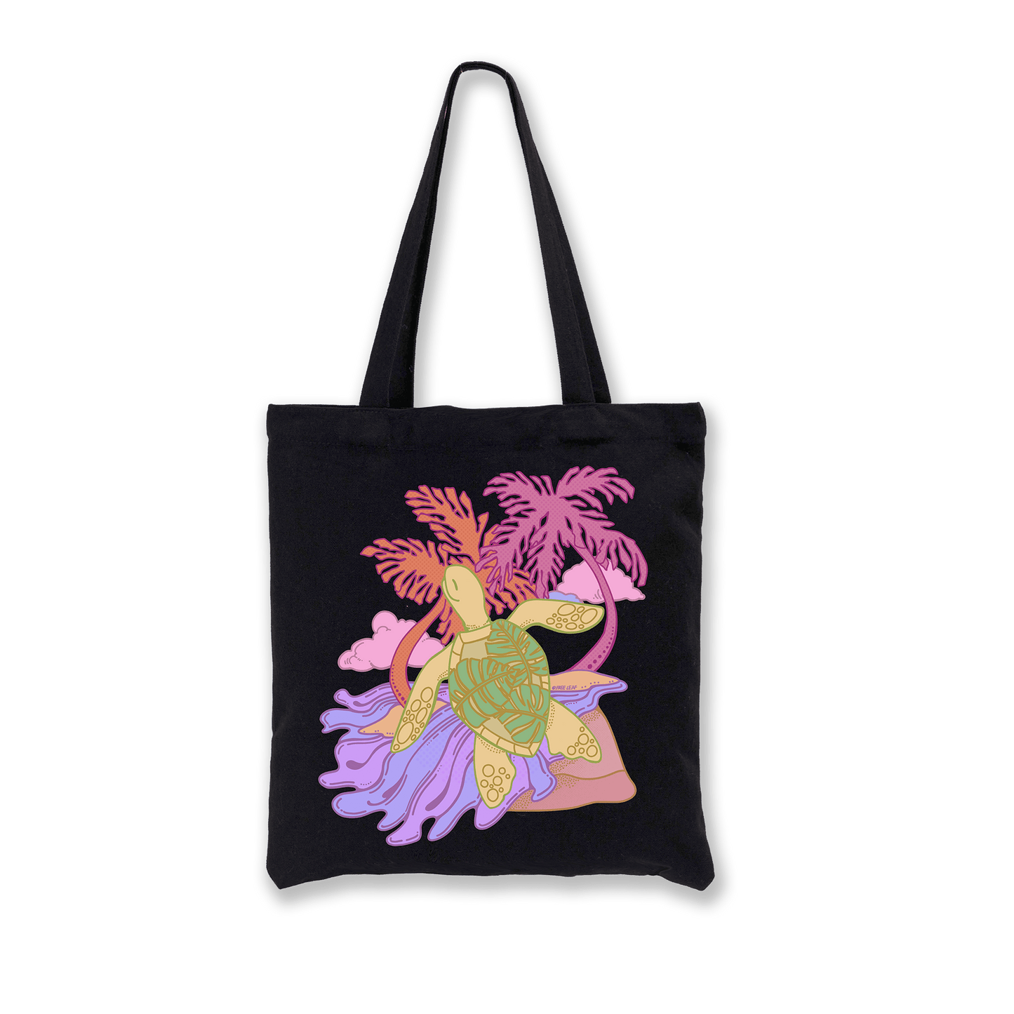 freeleaf-hawaiian-green-sea-turtle-tote-bag