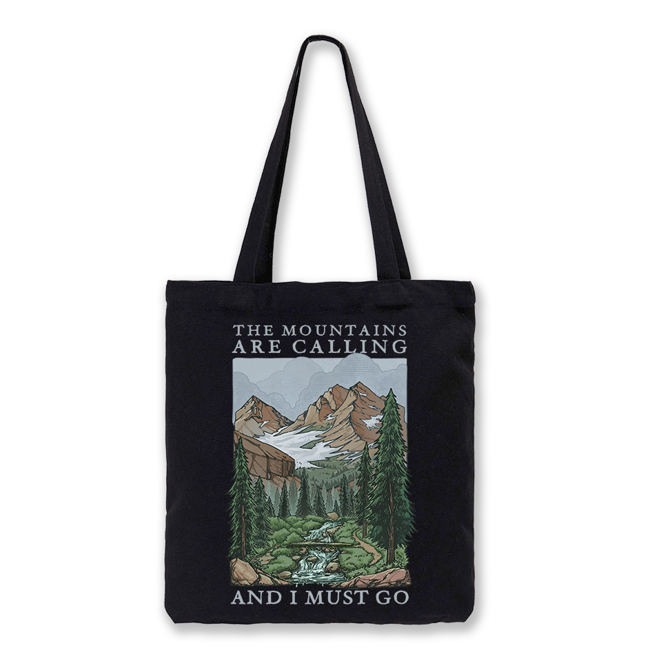 Freeleaf The Mountains Are Calling Tote Bag