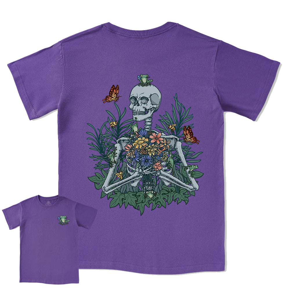Freeleaf Rebirth in Bloom Camping Unisex Nature Inspired Tee