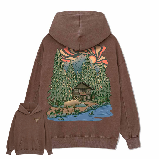 The Vicissitudes Of Time Washed Hoodie