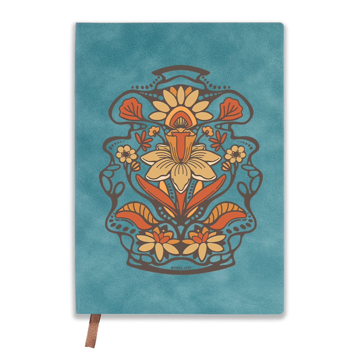 freeleaf-spring-flower-vintage-leather-notebook