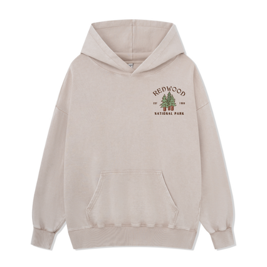 Redwood National Park Washed Hoodie