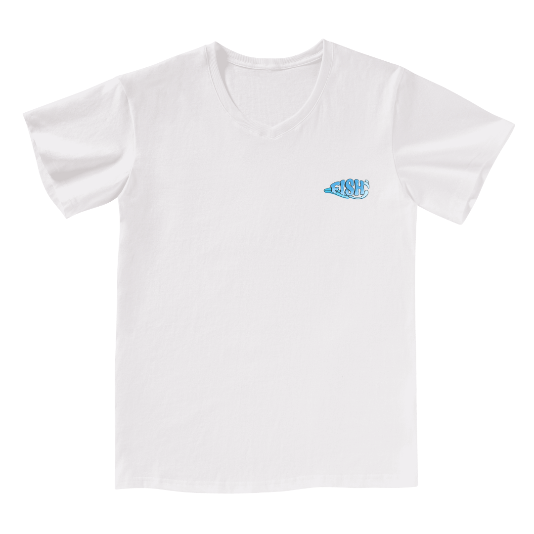 Born To Fish V-neck Tee