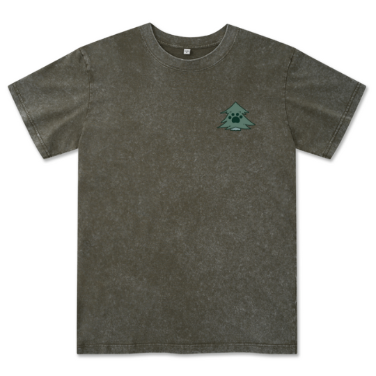 Hiking & Dogs Adventure Washed Tee