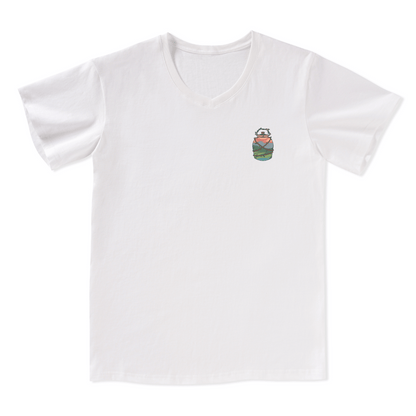 Go And Discover-V-neck Tee