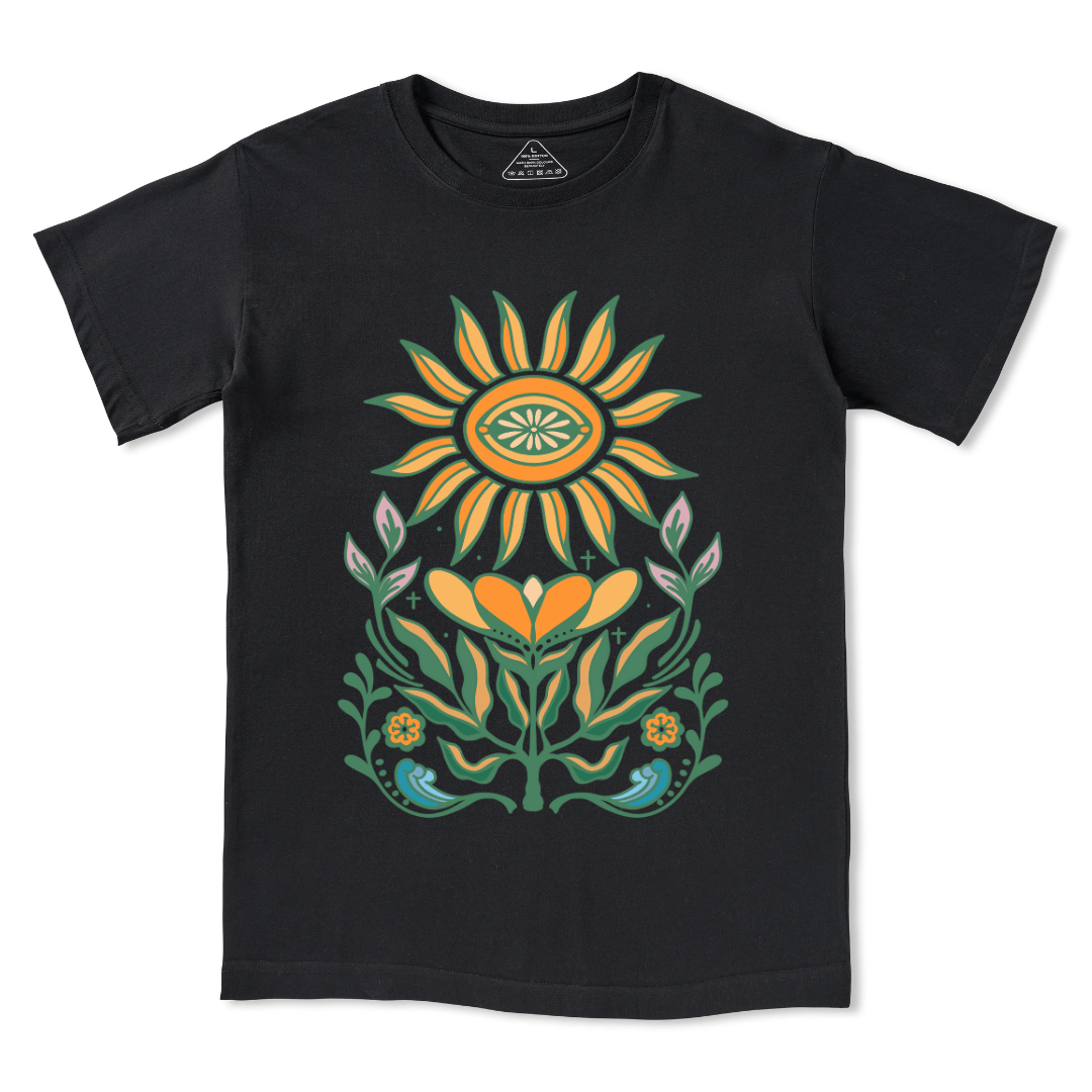Sunflower Front-print Tee