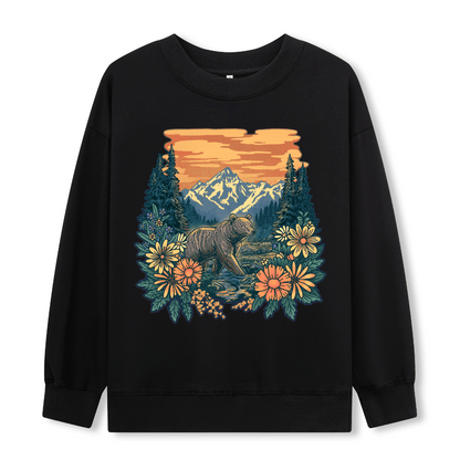 Go Into Nature Front-printed Sweatshirt
