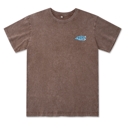 Born To Fish Washed Tee