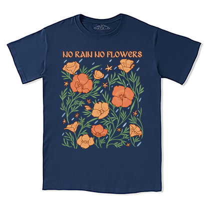 Freeleaf No Rain No Flowers Unisex Tee