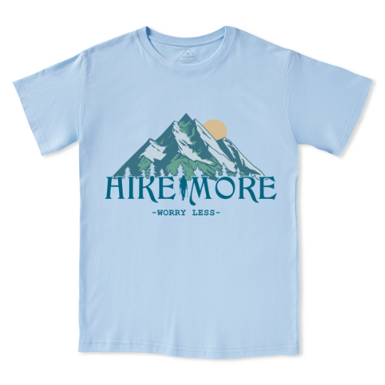 Hike More Front-printed Tee