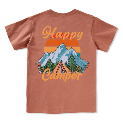 Happy Camper V-neck Tee