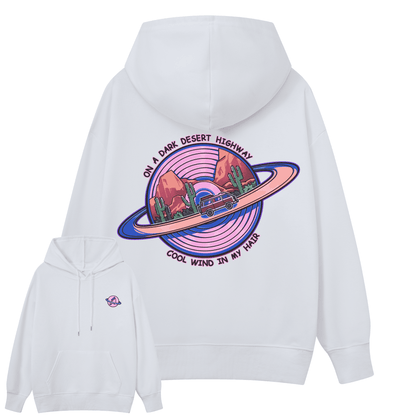 On A Dark Desert Highway Hoodie